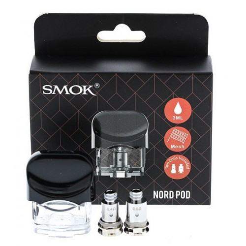 SMOK NORD POD WITH 2 COILS